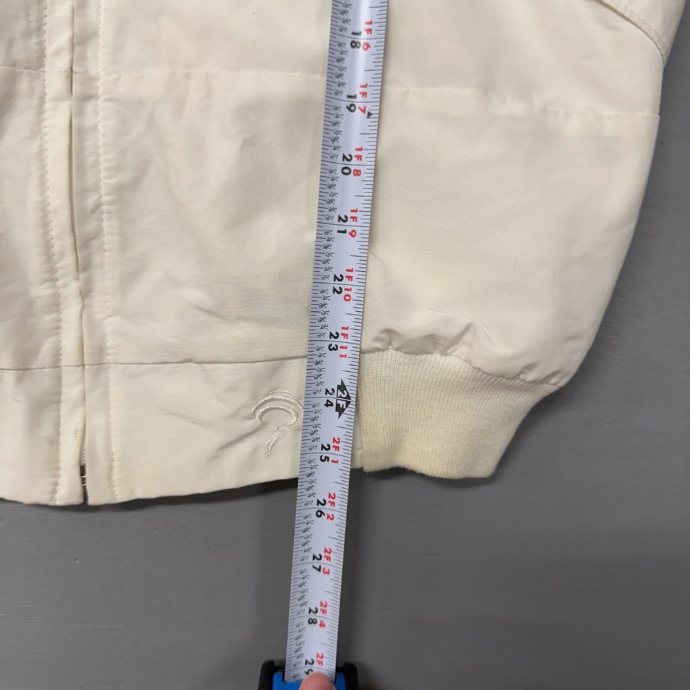 Vintage Windbreaker White Navy Federal Express St Jude Golf Classic 90s Medium - Picture 5 of 6